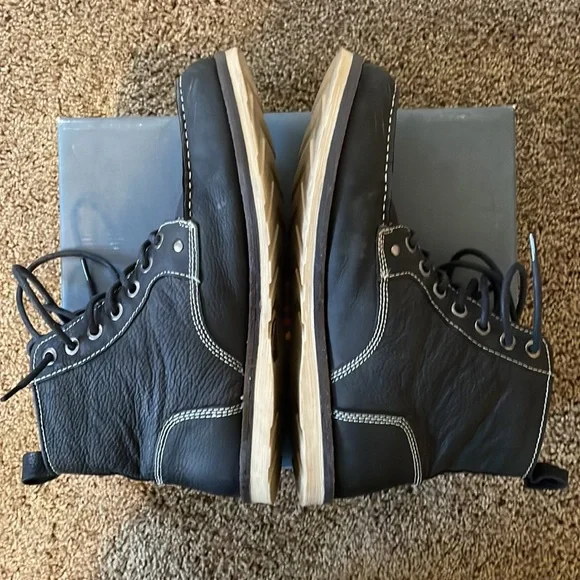 Crevo Buck Mens Boots - Size 10.5 - Black - Picture 5 of 8
